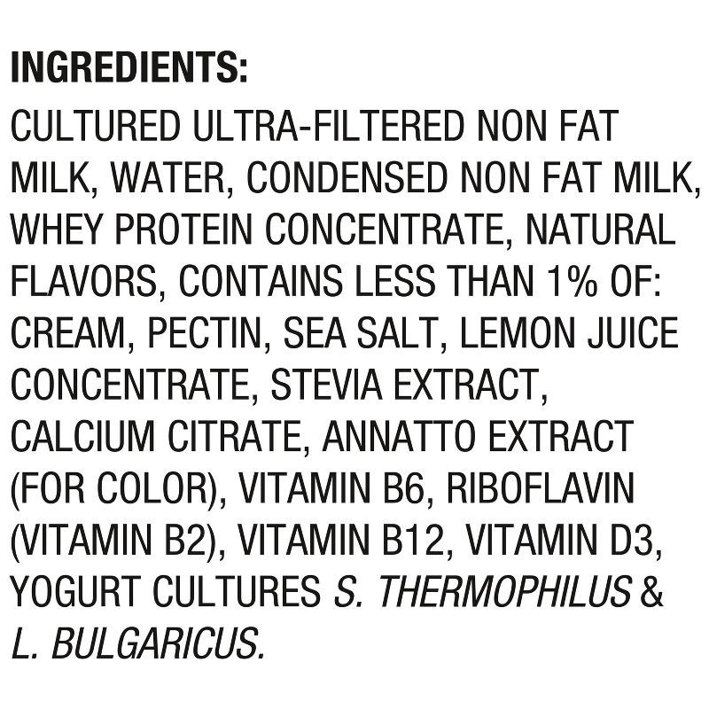 slide 9 of 12, Oikos Pro Fat Free Mango Pineapple Cultured Dairy Drink - 23g Protein 7 fl oz, 23 gram, 7 fl oz
