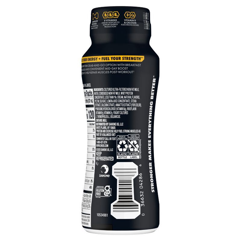 slide 10 of 11, Oikos Pro Fat Free Mango Pineapple Cultured Dairy Drink - 23g Protein 7 fl oz, 23 gram, 7 fl oz