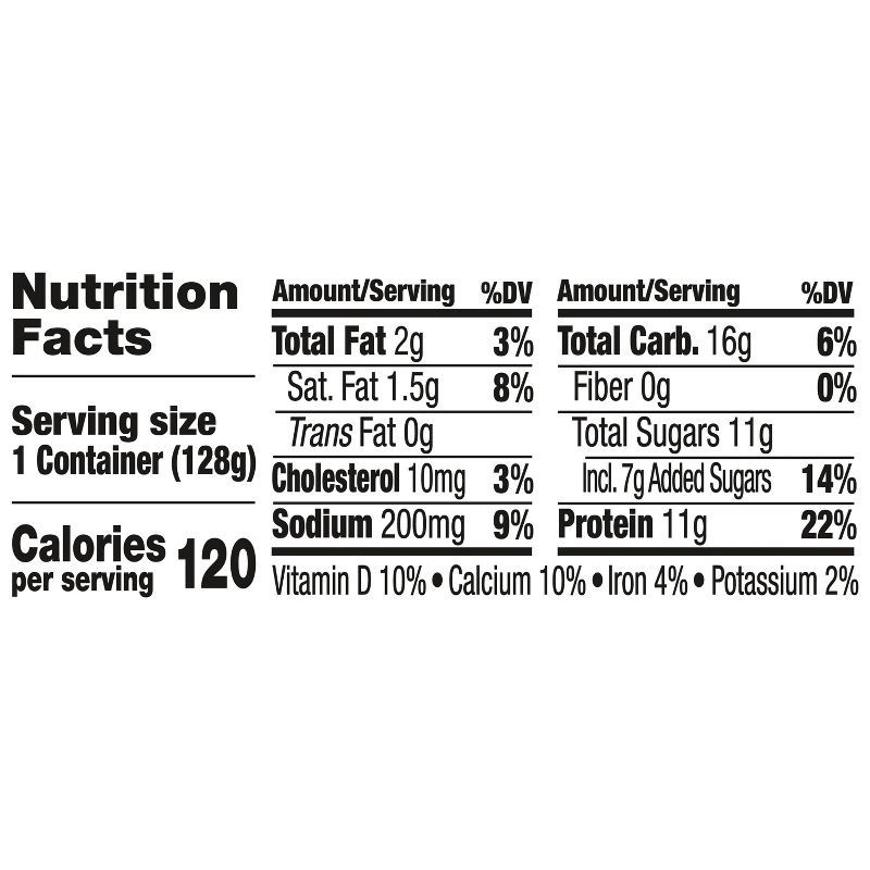 slide 8 of 12, Oikos REMIX Caramel with Chocolate and Pretzel Greek Yogurt - 11g Protein 4.5oz, 11 gram, 4.5 oz