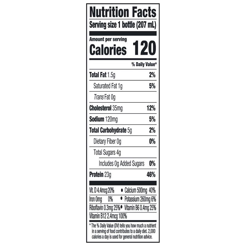 slide 8 of 12, Oikos Pro Fat Free Peach Cultured Dairy Drink - 23 Protein 7 fl oz, 7 fl oz