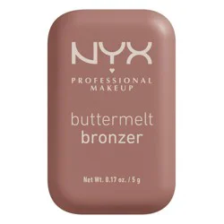 NYX Professional Makeup Buttermelt Bronzer- 02 All Butta'd Up (Light Medium Warm) - 0.17oz