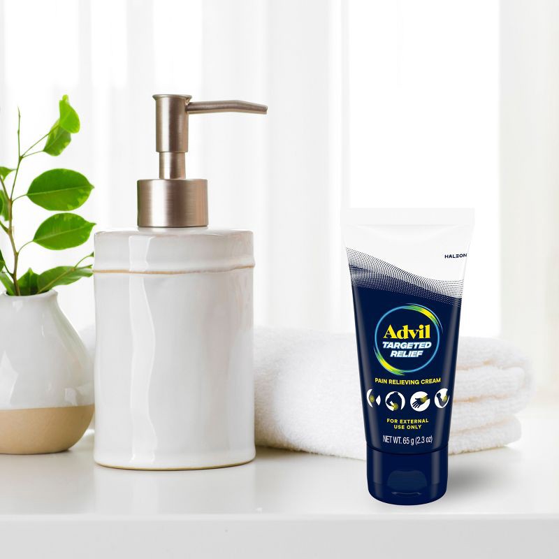 slide 2 of 14, Advil Targeted Relief Pain Relieving Cream - 2.3oz, 2.3 oz