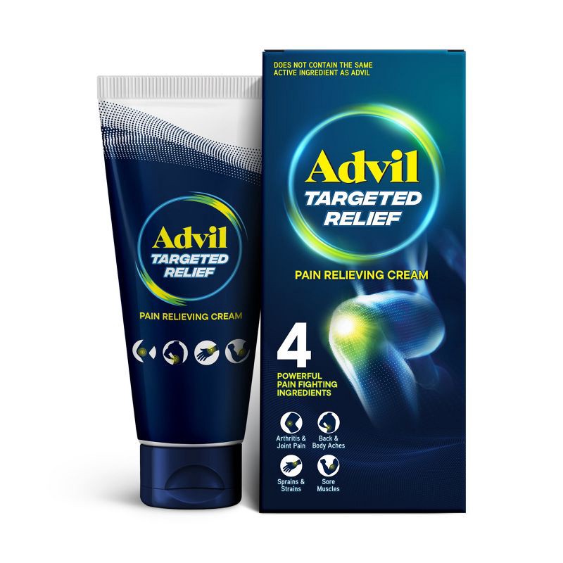 slide 1 of 14, Advil Targeted Relief Pain Relieving Cream - 2.3oz, 2.3 oz