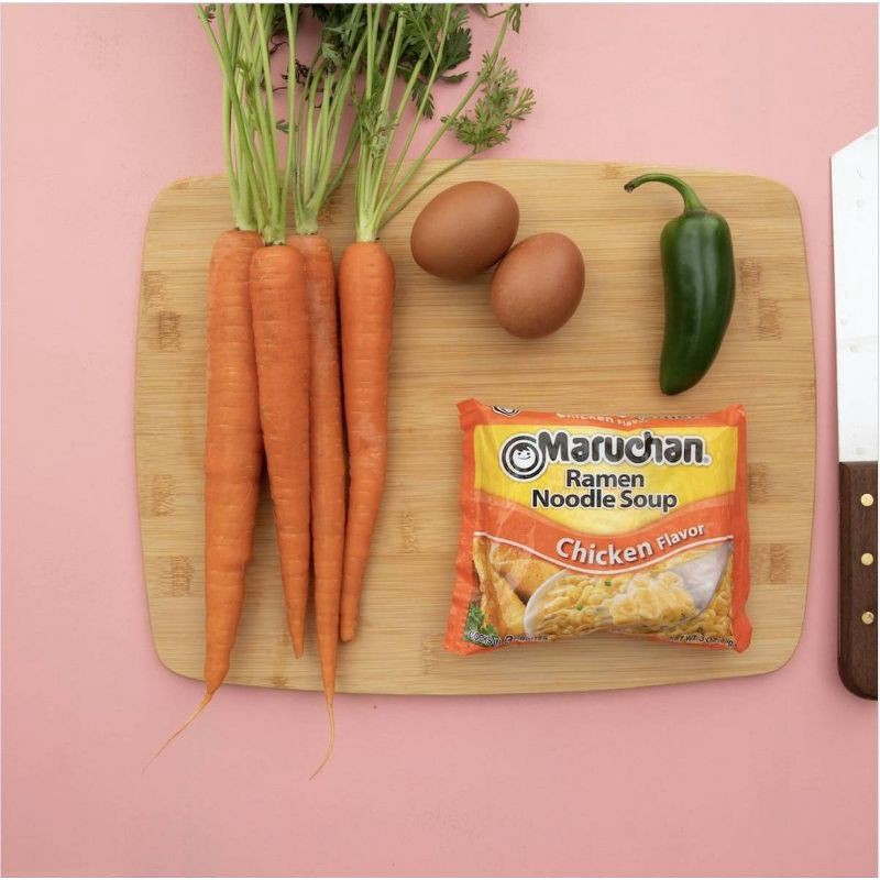 slide 3 of 9, Maruchan Chicken Ramen Noodle Soup - 3oz / 12ct, 12 ct; 3 oz