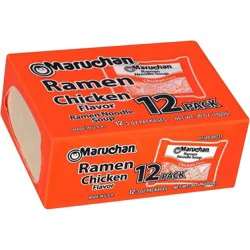 Maruchan Chicken Ramen Noodle Soup - 3oz / 12ct