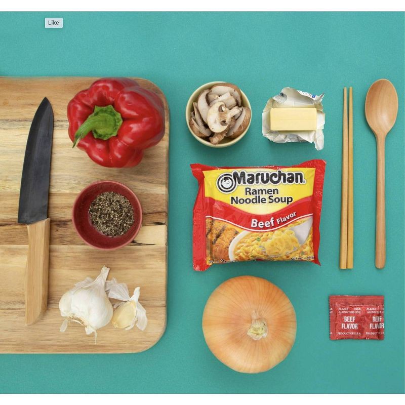 slide 3 of 7, Maruchan Beef Ramen Noodle Soup - 3oz / 12ct, 12 ct; 3 oz
