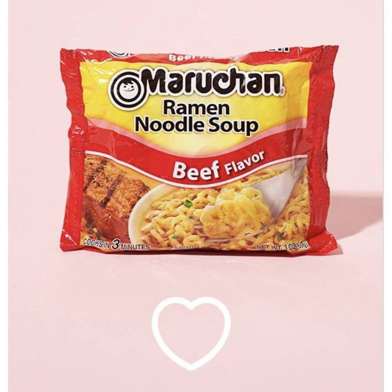 slide 5 of 7, Maruchan Beef Ramen Noodle Soup - 3oz / 12ct, 12 ct; 3 oz