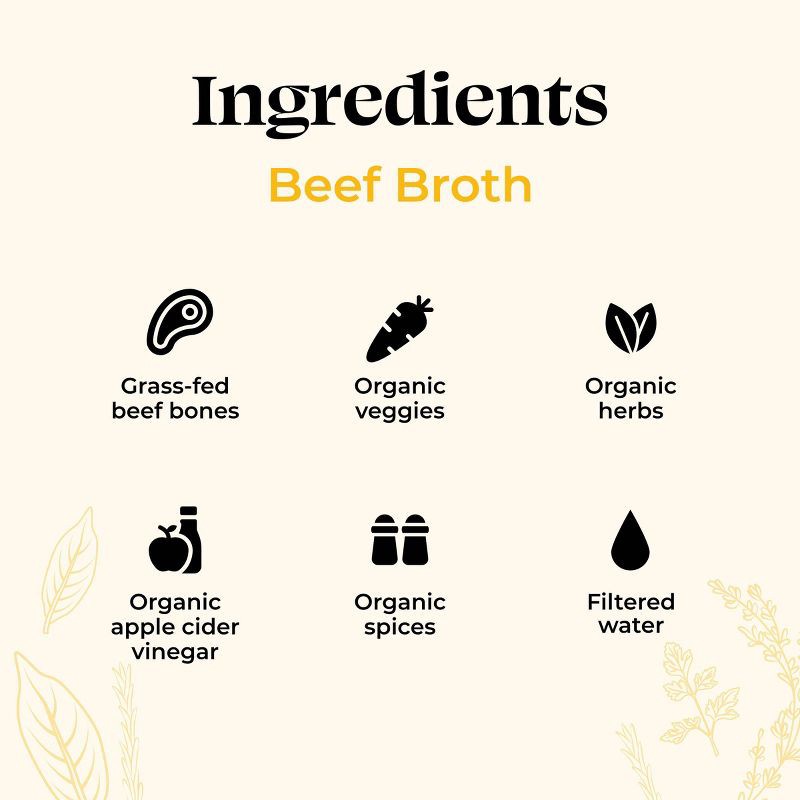 slide 2 of 5, Kettle & Fire Gluten Free Beef Bone Broth - 32oz, 32 oz