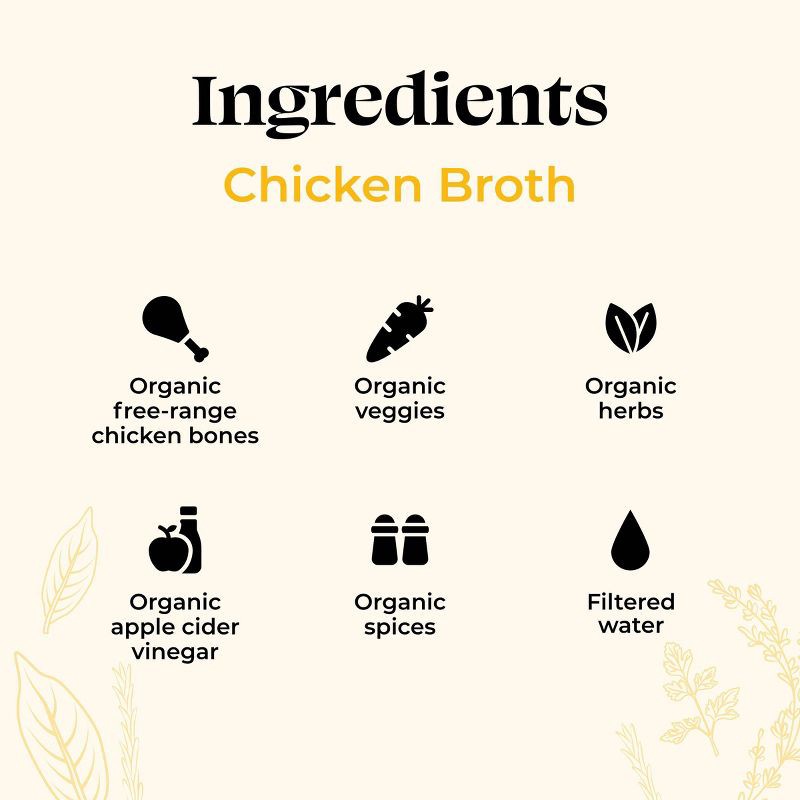 slide 2 of 5, Kettle & Fire Gluten Free Chicken Bone Broth - 32oz, 32 oz