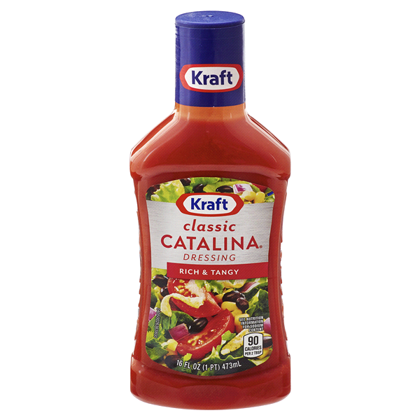 slide 1 of 1, Kraft Classic Catalina Dressing Bottle, 24 fl oz