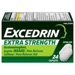 Excedrin Extra Strength Caplets for Headache Pain Relief