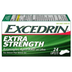 Excedrin Extra Strength Pain Reliever / Pain Reliever Aid Caplets