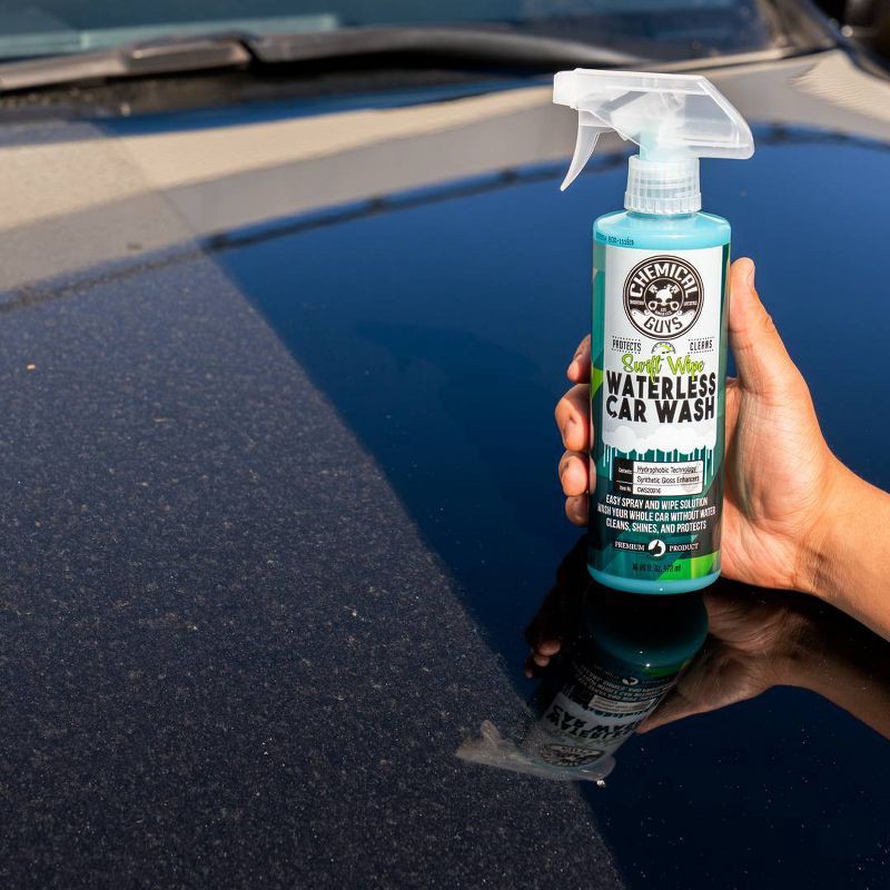 slide 3 of 4, Chemical Guys Swift Wipe Waterless Car Wash: Liquid Car Cleaner, Automotive Cleaning Kit, Unscented Car Wipes, 1 ct