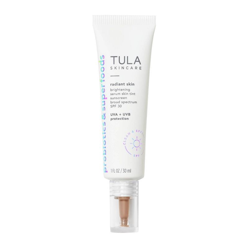 slide 1 of 6, TULA SKINCARE Radiant Skin Brightening Serum Skin Tint - SPF 30 - 11 - 1 fl oz - Ulta Beauty, 1 fl oz