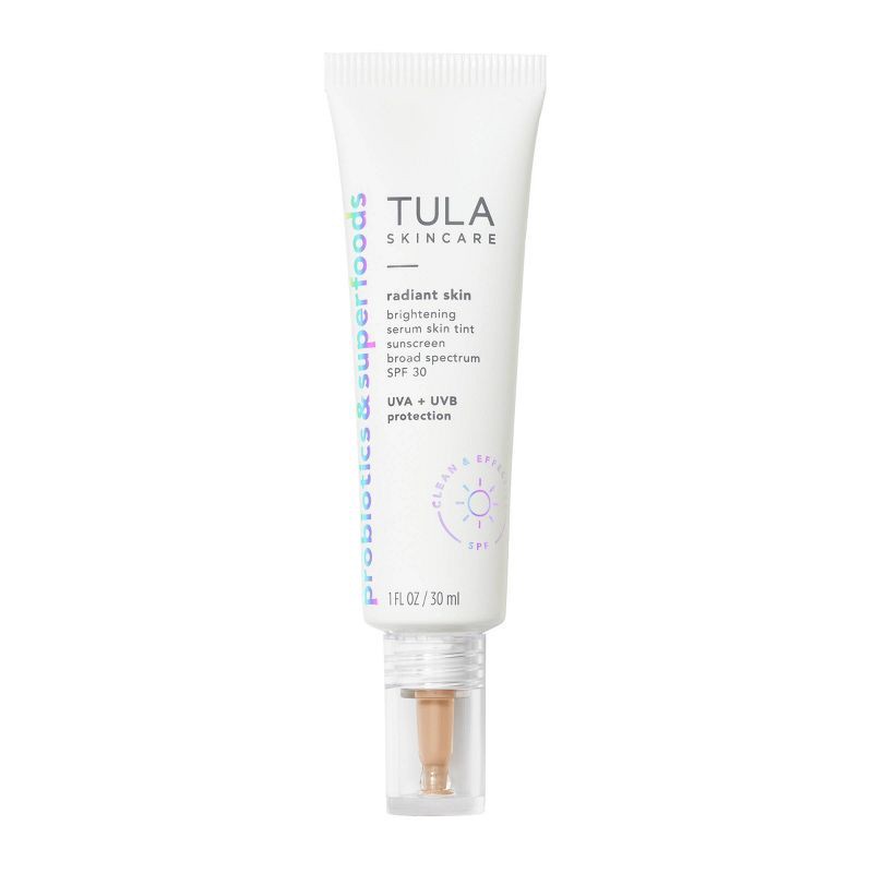 slide 1 of 6, TULA SKINCARE Radiant Skin Brightening Serum Skin Tint - 6 - SPF 30 - 1 fl oz - Ulta Beauty, 1 fl oz