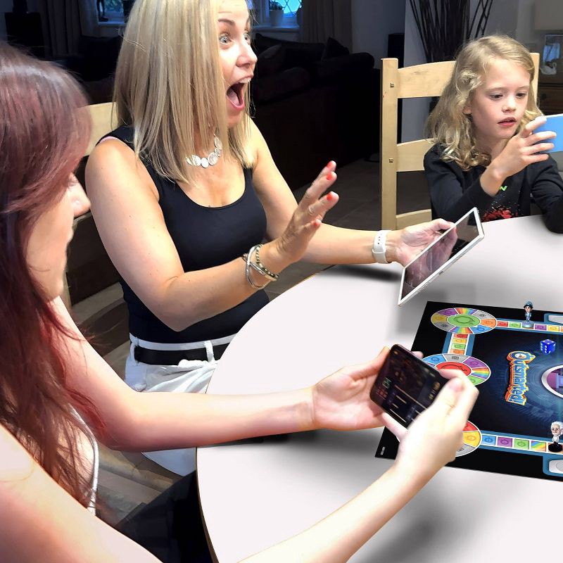 slide 3 of 5, Outsmarted! The Live Quiz Show Game: Qplay Educational Memory Skills Board Game for 2+ Players, 1 ct