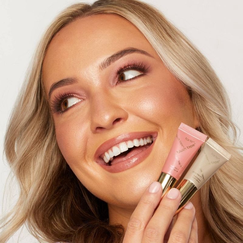 slide 3 of 6, tarte Glowing Cheeks Blush and Highlight Cosmetic Set - Berry & Bronze Glow - 0.36 fl oz/2pc - Ulta Beauty, 0.36 fl oz