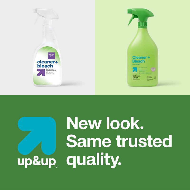 slide 4 of 4, All Purpose Disinfecting Cleaner with Bleach - 32 fl oz - up&up™, 32 fl oz