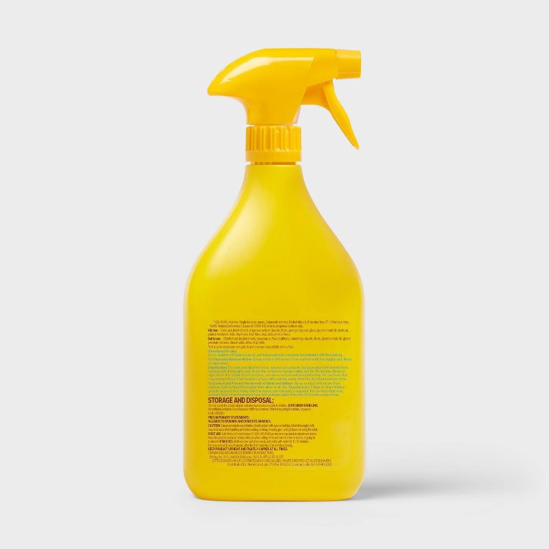slide 3 of 4, Lemon All Purpose Disinfecting Cleaner without Bleach - 32 fl oz - up&up™, 32 fl oz