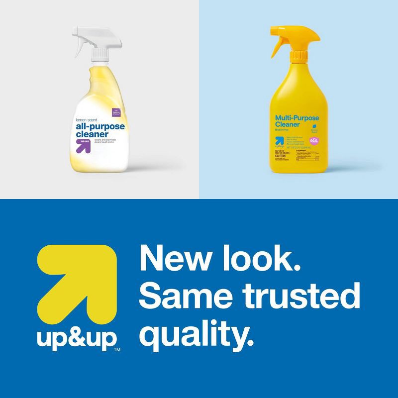 slide 4 of 4, Lemon All Purpose Disinfecting Cleaner without Bleach - 32 fl oz - up&up™, 32 fl oz