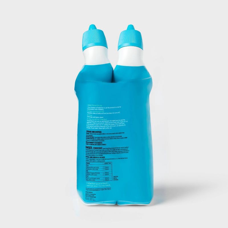 slide 3 of 3, Toilet Bowl Cleaner - 24oz/2pk - up&up™, 2 ct; 24 oz