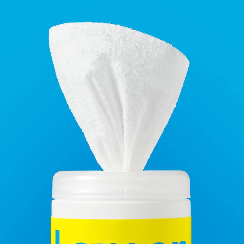 slide 2 of 3, Lemon All Purpose Disinfecting Wipes - 35ct - up&up™, 35 ct