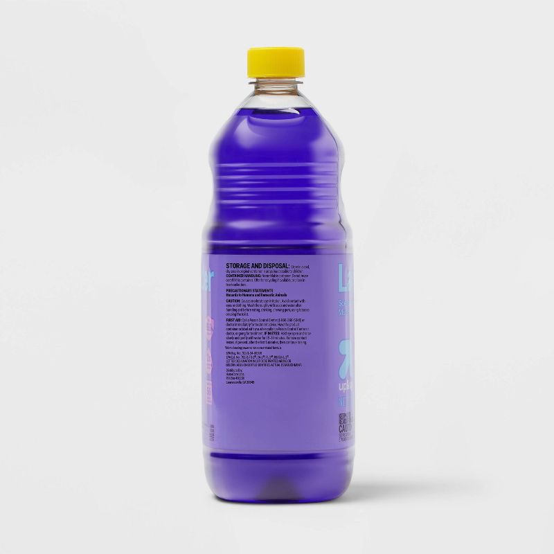 slide 3 of 4, Multi-Surface Liquid Disinfectant Cleaner - Lavender - 56 fl oz - up&up™, 56 fl oz