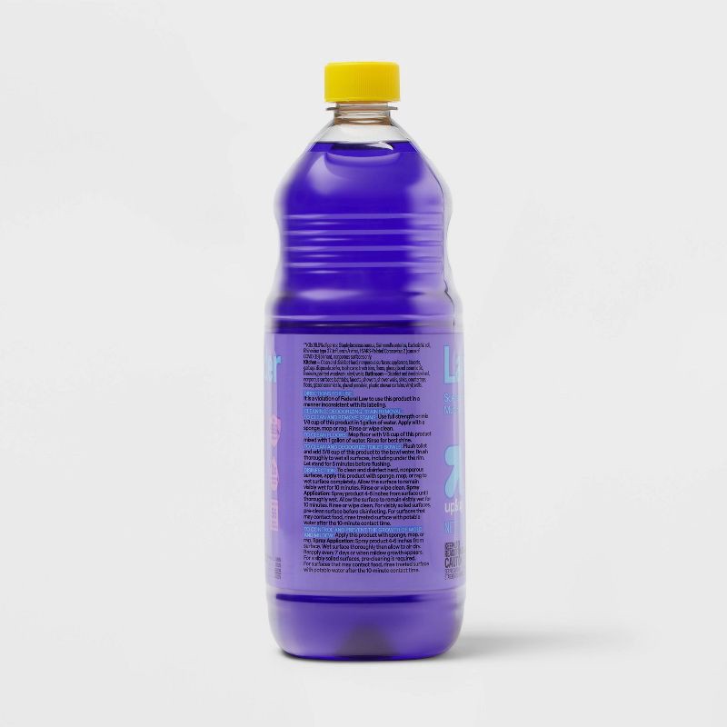 slide 4 of 4, Multi-Surface Liquid Disinfectant Cleaner - Lavender - 56 fl oz - up&up™, 56 fl oz