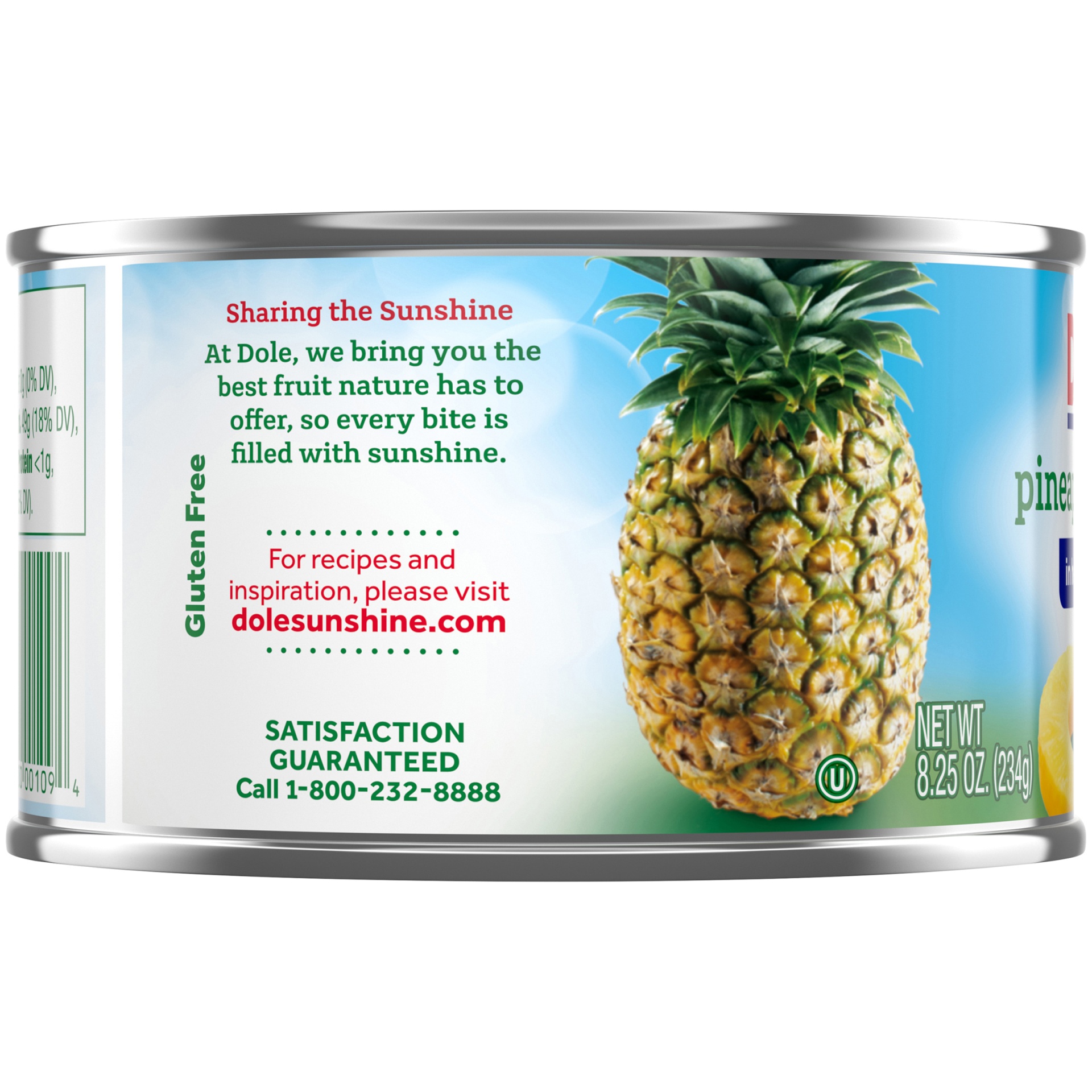 slide 5 of 8, Dole Pineapple Slices In Heavy Syrup, 8.25 oz