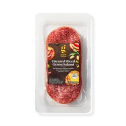 Sliced Uncured Genoa Salami - 5oz - Good & Gather™