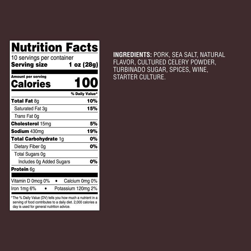 slide 4 of 4, Sliced Uncured Genoa Salami - 10oz - Good & Gather™, 10 oz