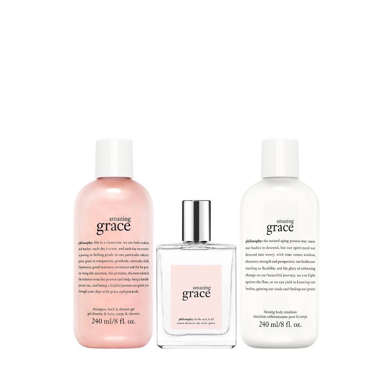 slide 2 of 7, philosophy Women's Amazing Grace EDT Fragrance Gift Set - 3pc - Ulta Beauty, 3 ct