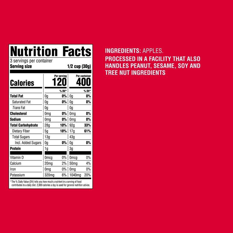 slide 4 of 4, Red Apple Chips - 3.5oz - Good & Gather™, 3.5 oz