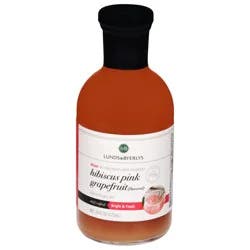 Lunds & Byerlys Hibiscus Pink Grapefruit Mixer 16 fl oz