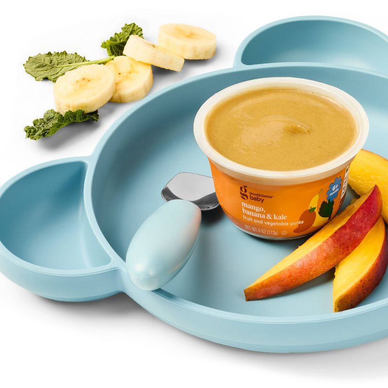 slide 3 of 5, Mango Banana Kale Baby Food Tub - 4oz - Good & Gather™, 4 oz