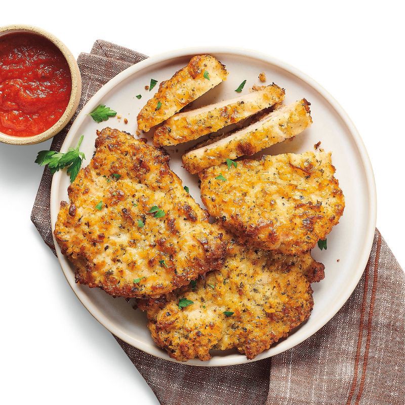 slide 2 of 3, Parmesan Chicken Breast Cutlets - 20oz - Good & Gather™, 20 oz