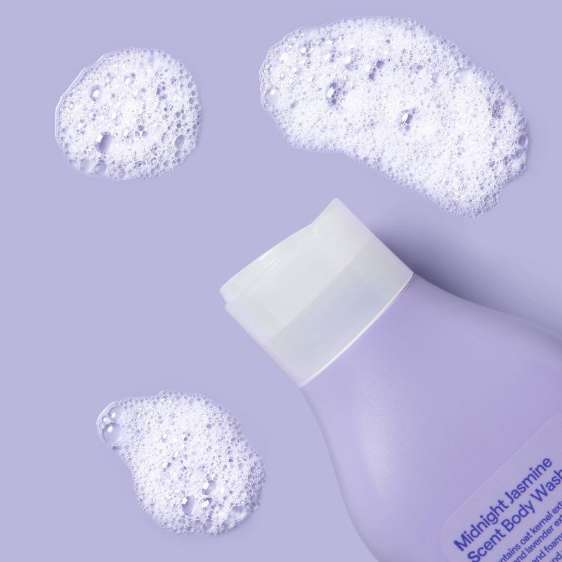 slide 2 of 3, Calming Body Wash - Moonlight Jasmine - 22 fl oz - up&up™, 22 oz