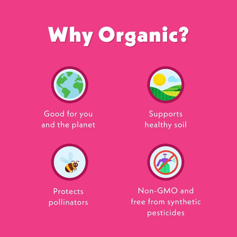 slide 7 of 10, Once Upon a Farm Fruit and Veggie Puffs Strawberry Sweet Potato & Coconut Baby Snacks - 1.5oz, 1.5 oz