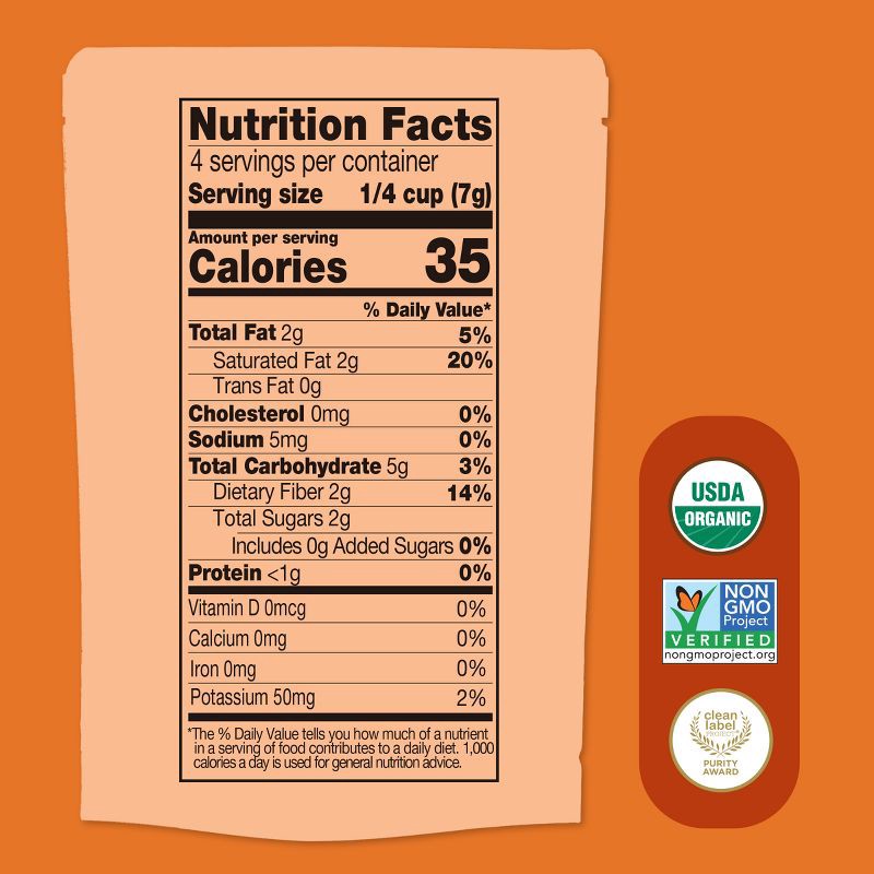 slide 4 of 10, Once Upon a Farm Coconut Melts Mango Baby Snacks - 1oz, 1 oz