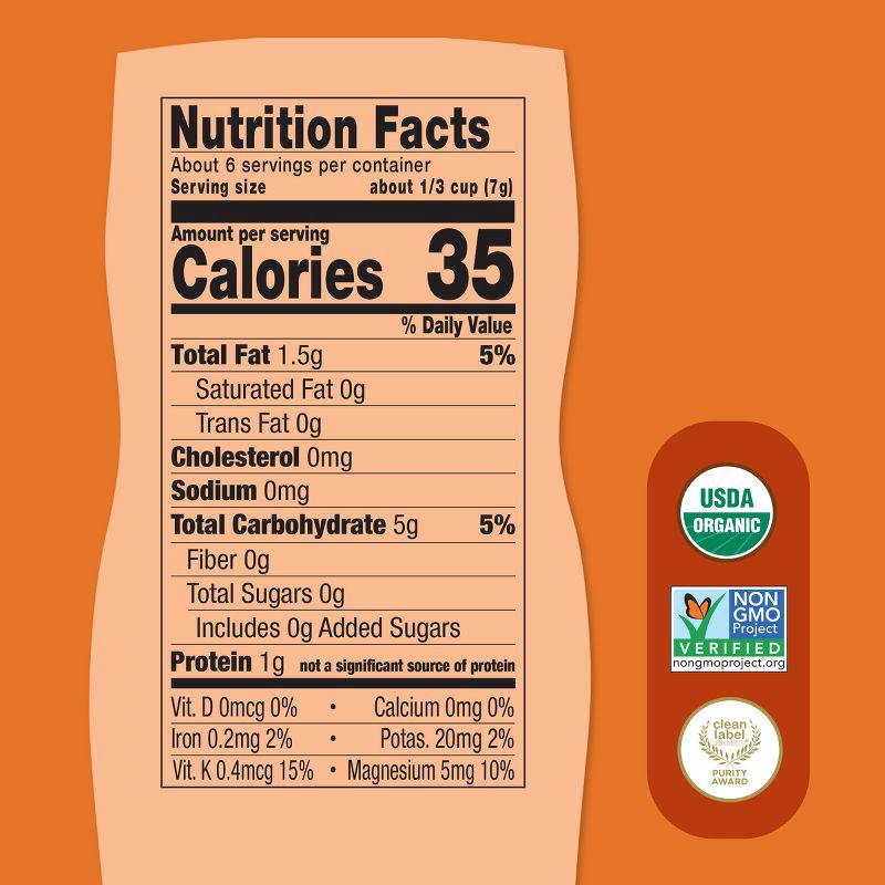 slide 5 of 9, Once Upon a Farm Organic Fruit & Veggie Puffs Baby Food - Mango, Coconut & Carrot - 1.5oz, 1.5 oz
