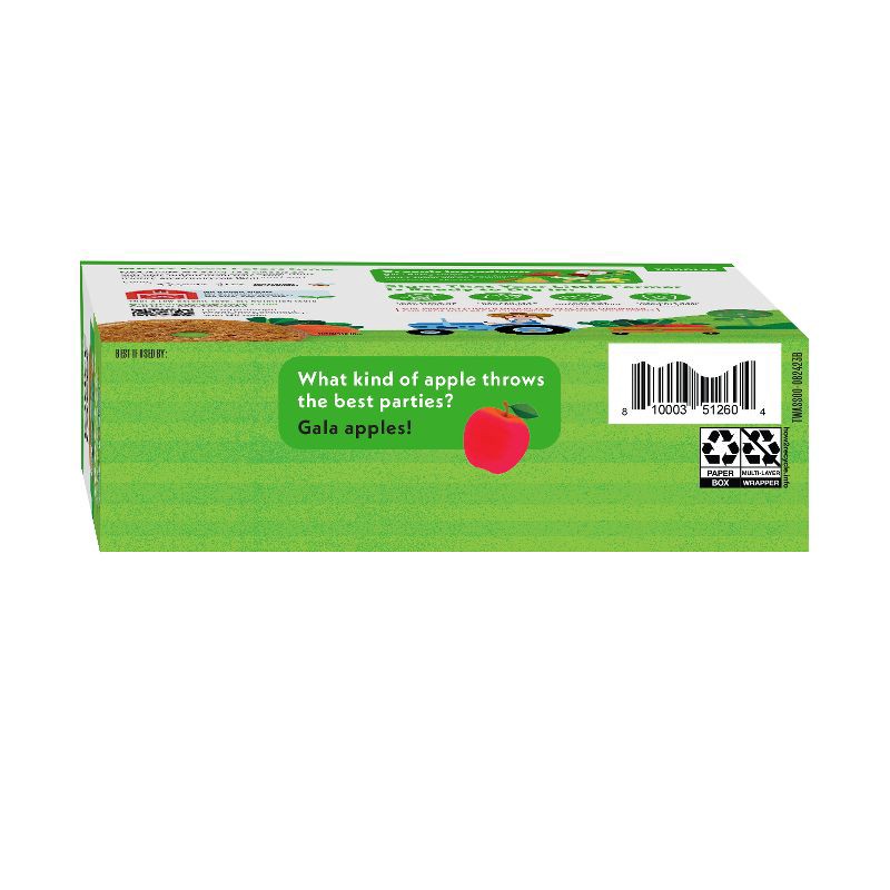 slide 8 of 11, Once Upon a Farm Tractor Wheels Apple Sweet Potato & Spinach Baby Snacks - 3.35oz, 3.35 oz