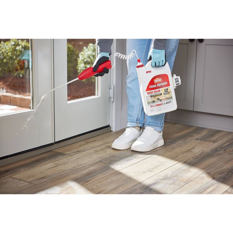 slide 5 of 10, Ortho Home Defense Insect Killer for Indoor & Perimeter RTU Wand: Kills Spiders, Liquid Formula - 128oz, 128 oz