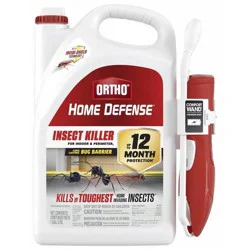 Ortho Home Defense Insect Killer for Indoor & Perimeter RTU Wand: Kills Spiders, Liquid Formula - 128oz