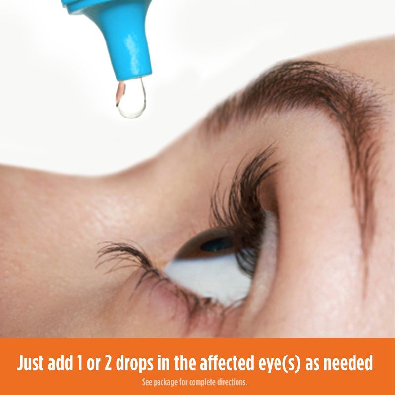slide 8 of 10, Blink Triple Care Hydrating and Lubricating Eye Drops for Dry Eyes - 10ml, 10 ml