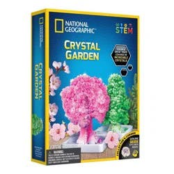 National Geographic Crystal Garden RT Box Science Kit: Educational Chemistry Set for Grades 2-11, Activity Guide Included