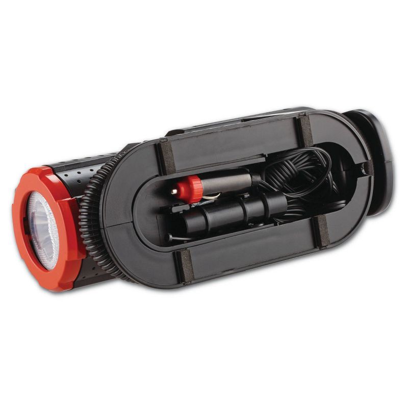 slide 5 of 11, Justin Case Dual Function Tire Inflator: Portable Tire Compressor & Pump for Car, Metal & Plastic, 2 Year Warranty, 1 ct