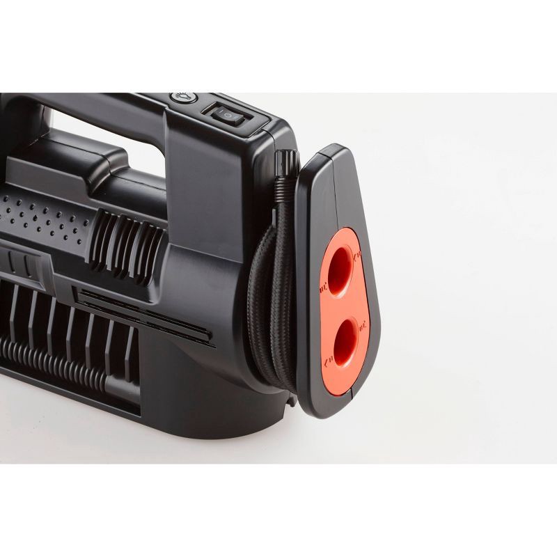 slide 7 of 11, Justin Case Dual Function Tire Inflator: Portable Tire Compressor & Pump for Car, Metal & Plastic, 2 Year Warranty, 1 ct