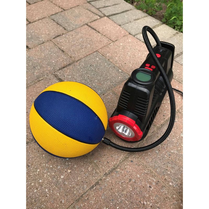 slide 10 of 11, Justin Case Dual Function Tire Inflator: Portable Tire Compressor & Pump for Car, Metal & Plastic, 2 Year Warranty, 1 ct