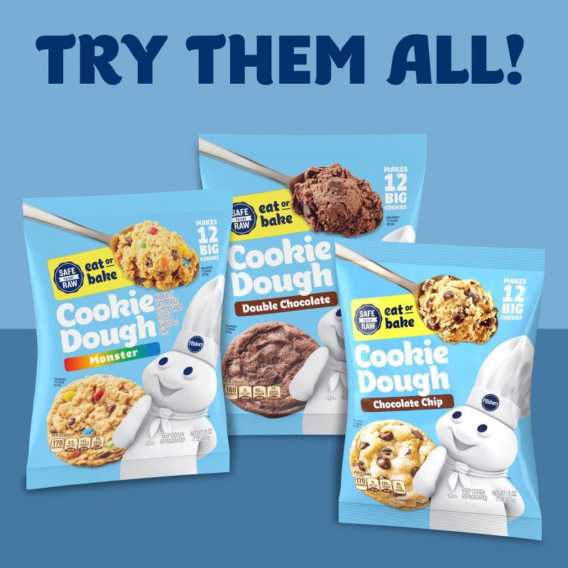 slide 8 of 8, Pillsbury Ready to Bake Monster Cookies - 16oz/12ct, 12 ct; 16 oz