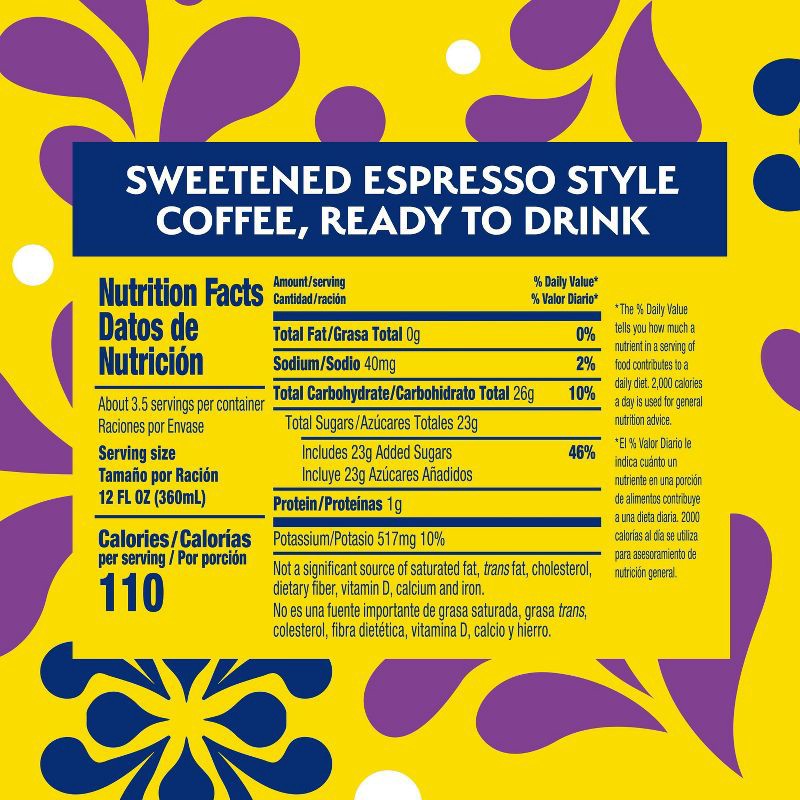 slide 4 of 7, Cafe Bustelo Café Bustelo Sweetened Espresso-Style Iced Coffee - 40 fl oz, 40 fl oz